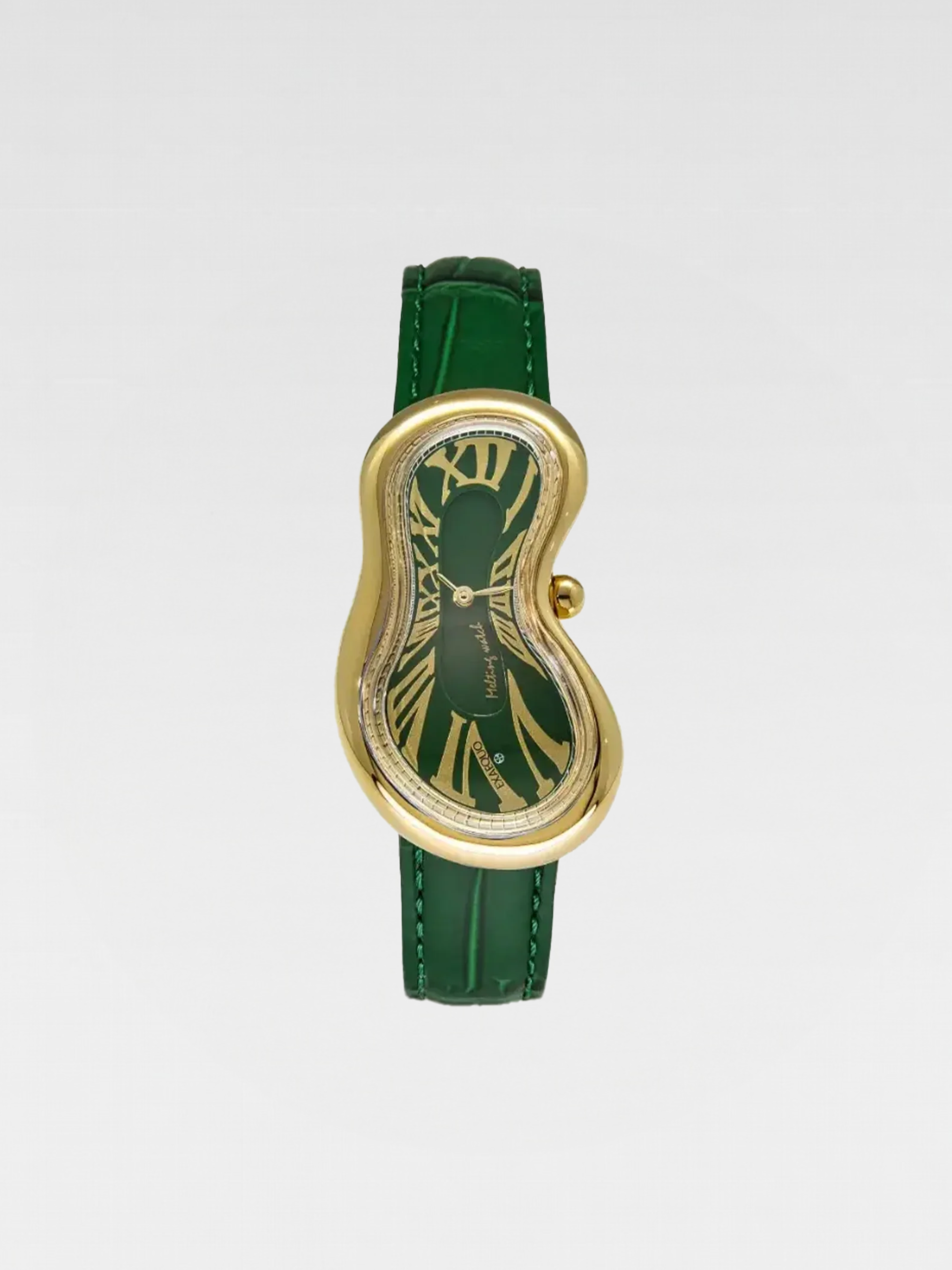 Exaequo Melting Watch Yellow Gold Green