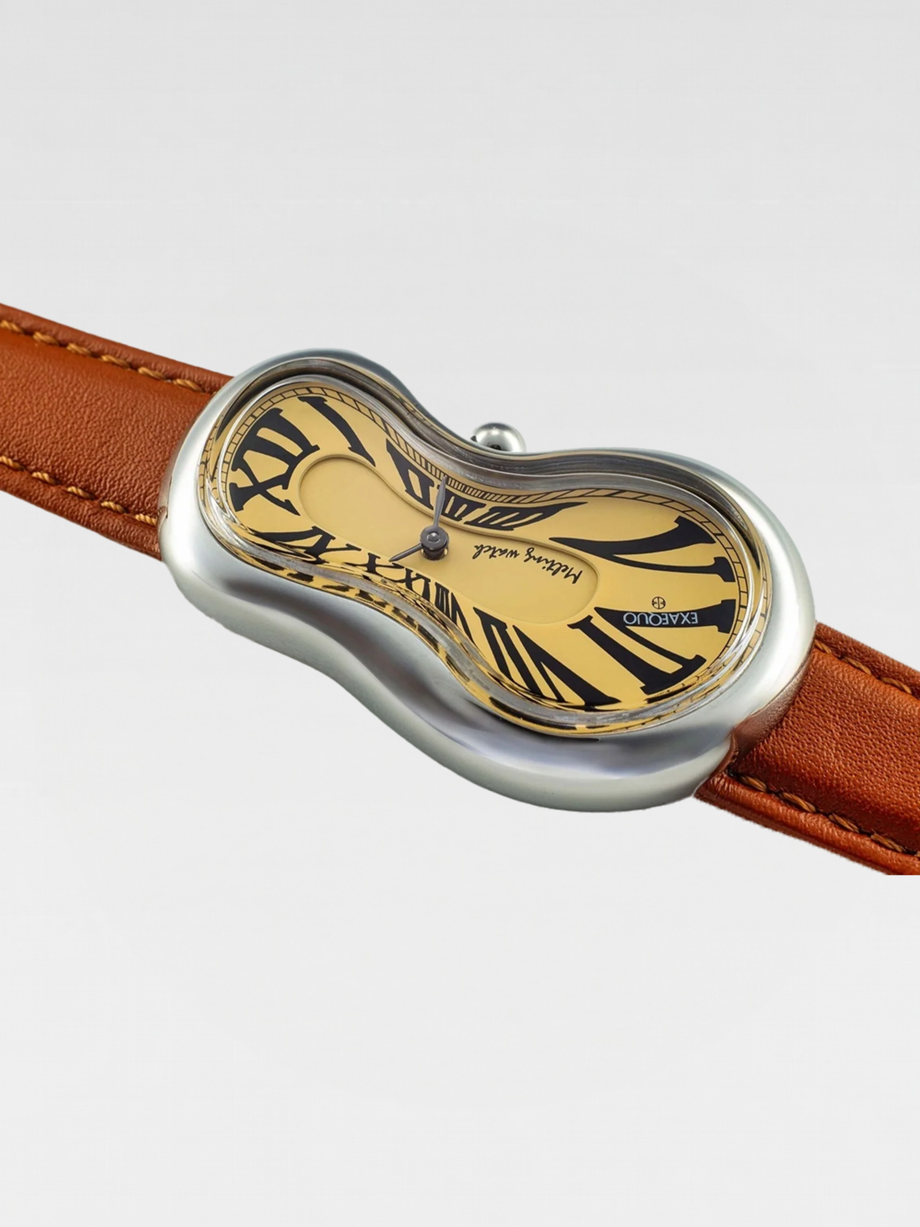 Exaequo Melting Watch Stainless Steel Yellow