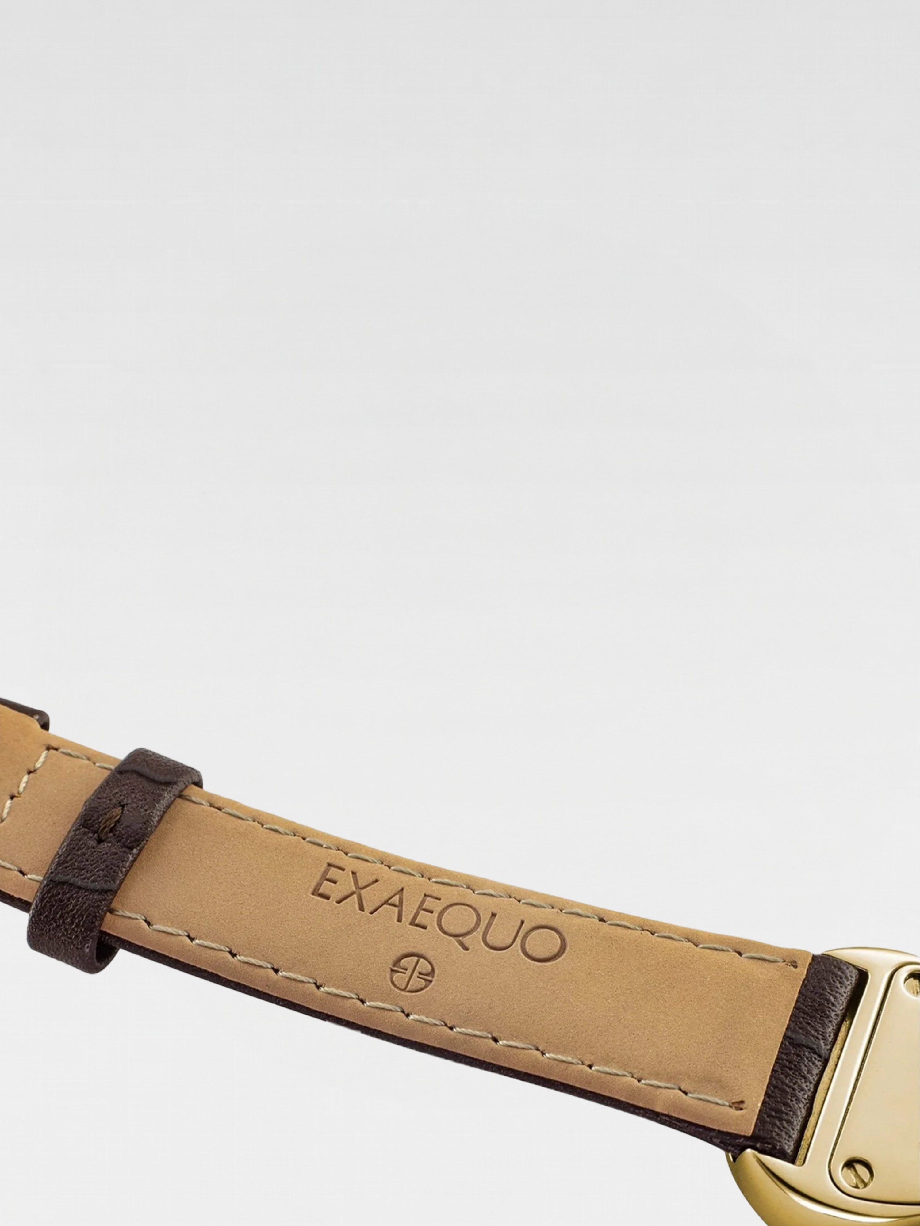 Exaequo Melting Watch Yellow Gold White