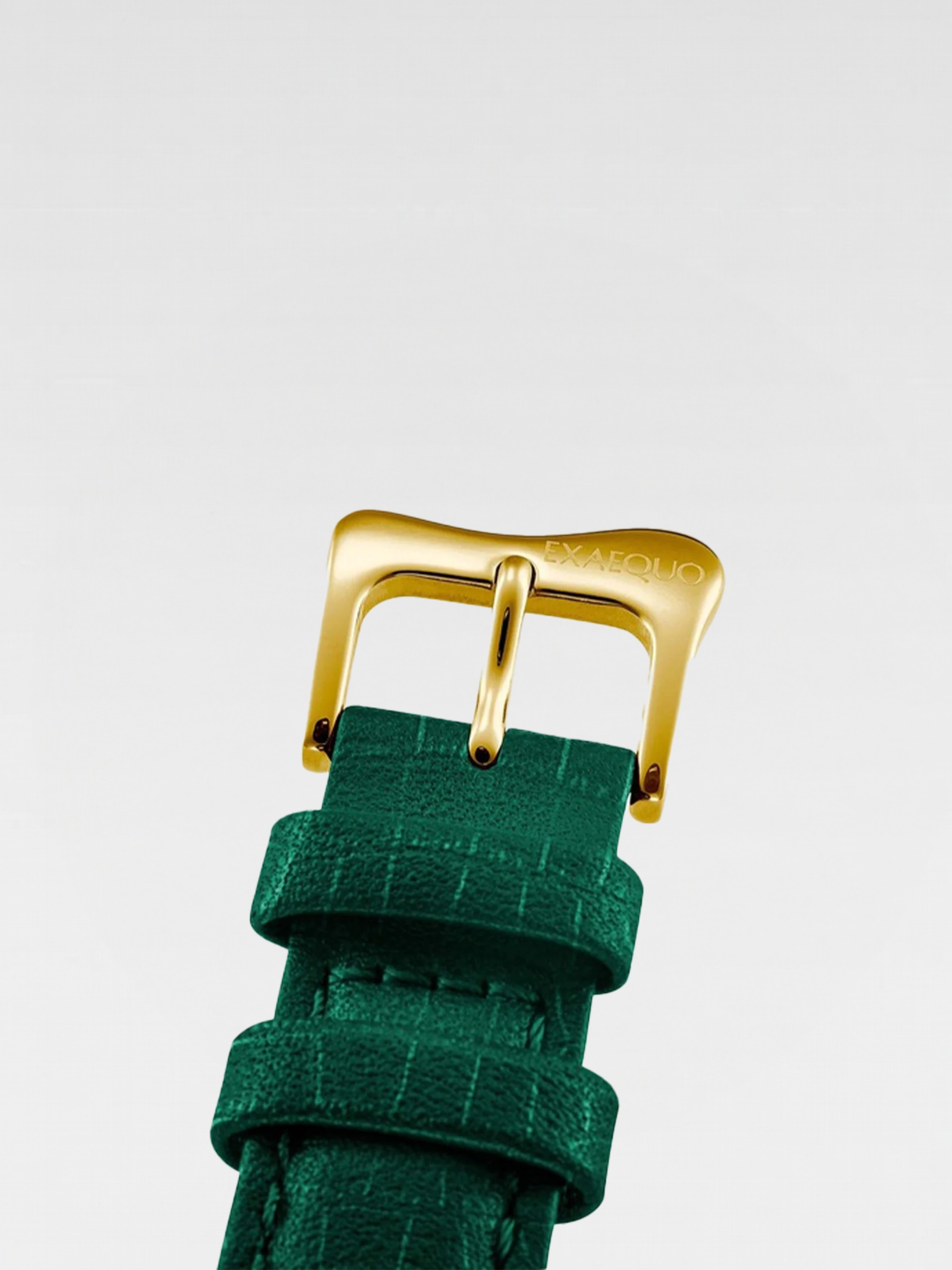 Exaequo Melting Watch Yellow Gold Green