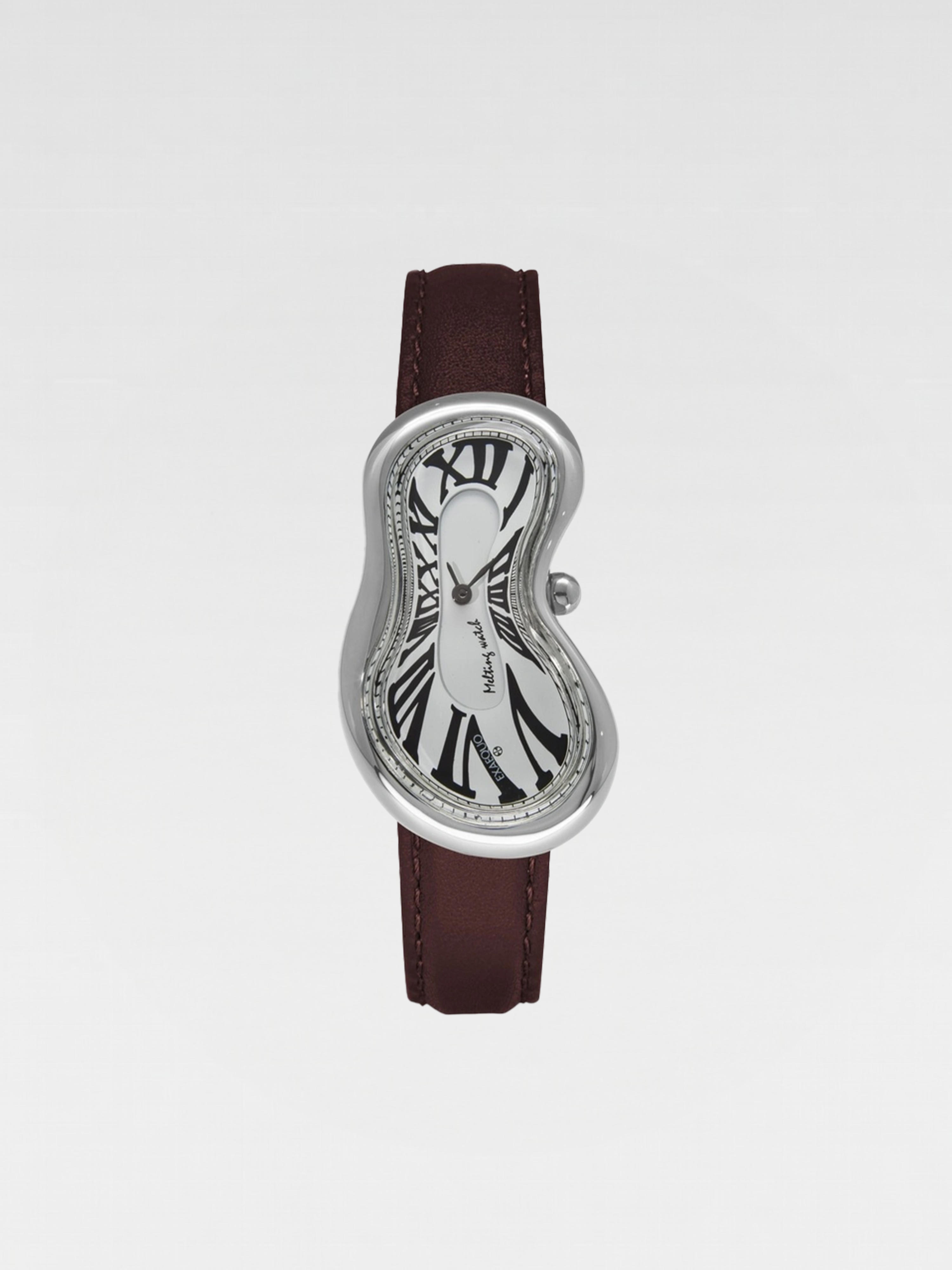 Melting Watch Stainless Steel White