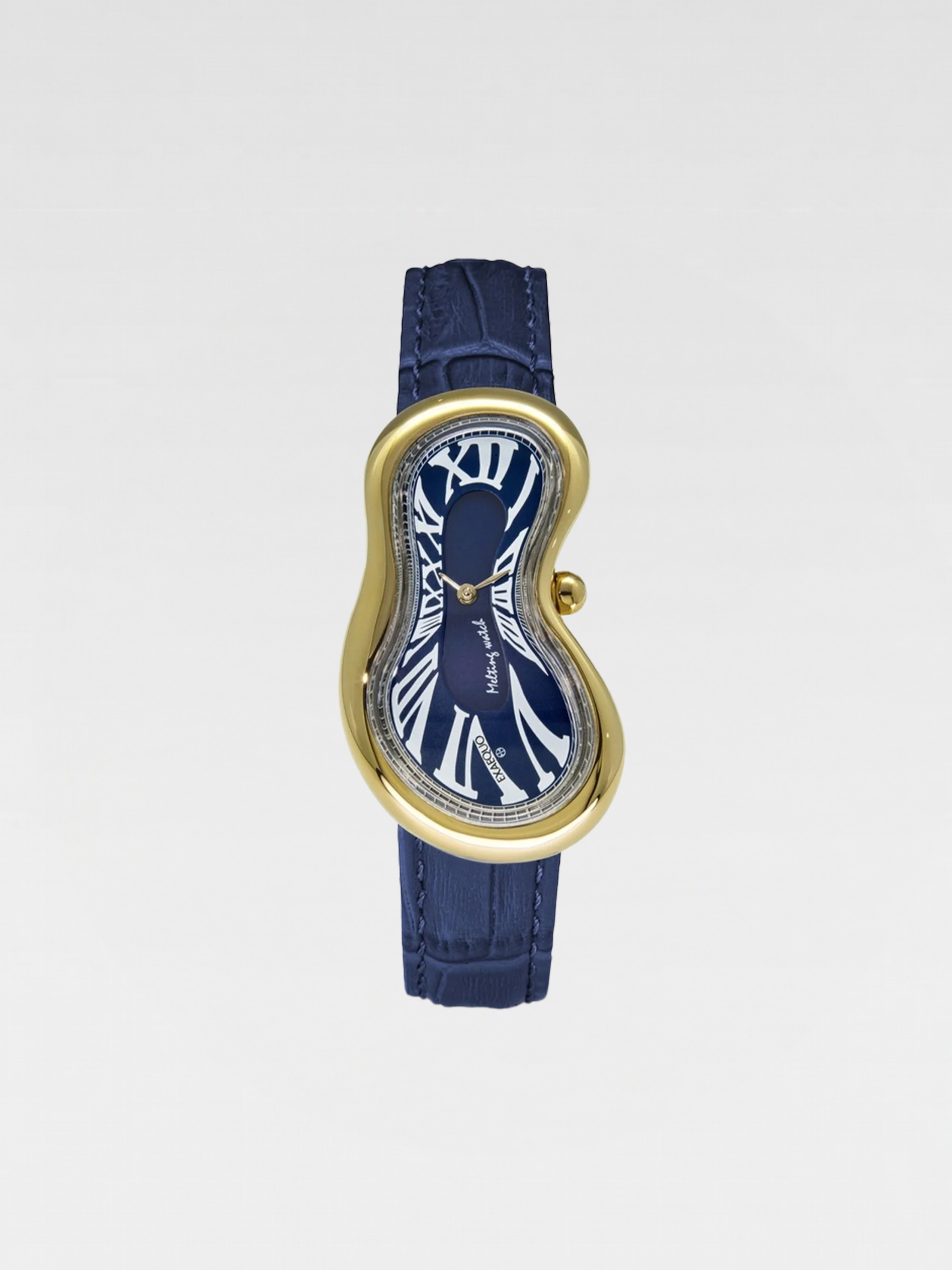 Exaequo Melting Watch Yellow Gold Blue