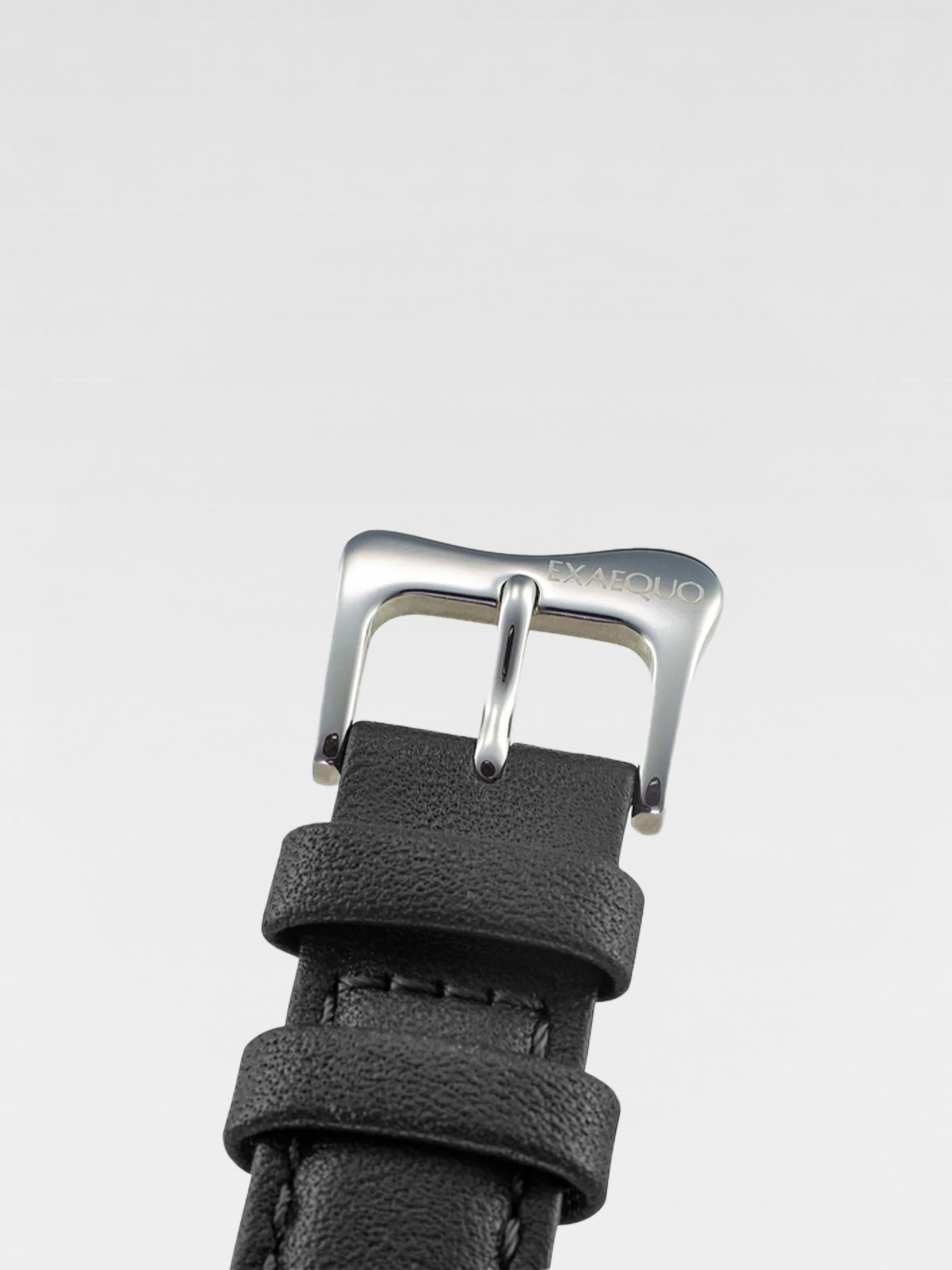 Exaequo Melting Watch Stainless Steel Black