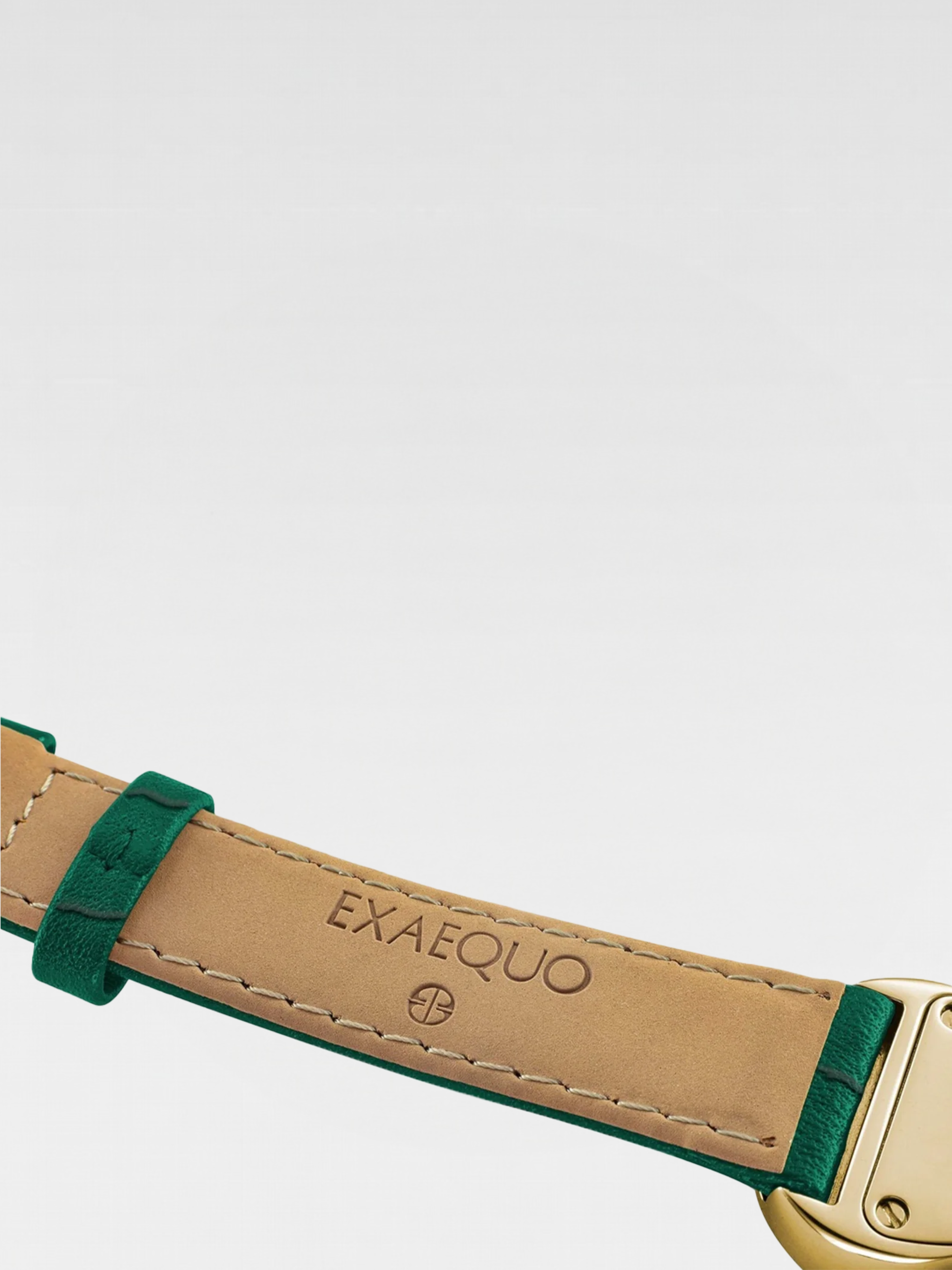 Exaequo Melting Watch Yellow Gold Green