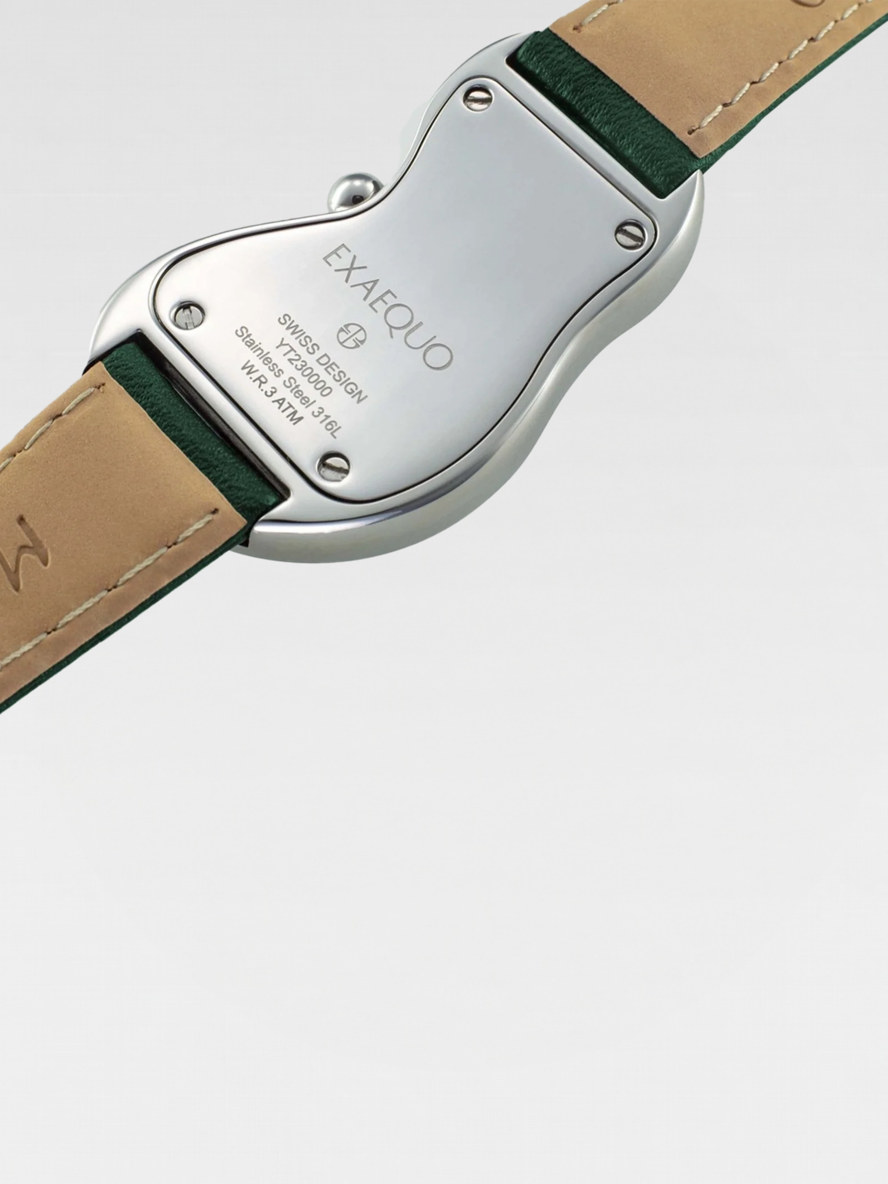 Exaequo Melting Watch Stainless Steel Green