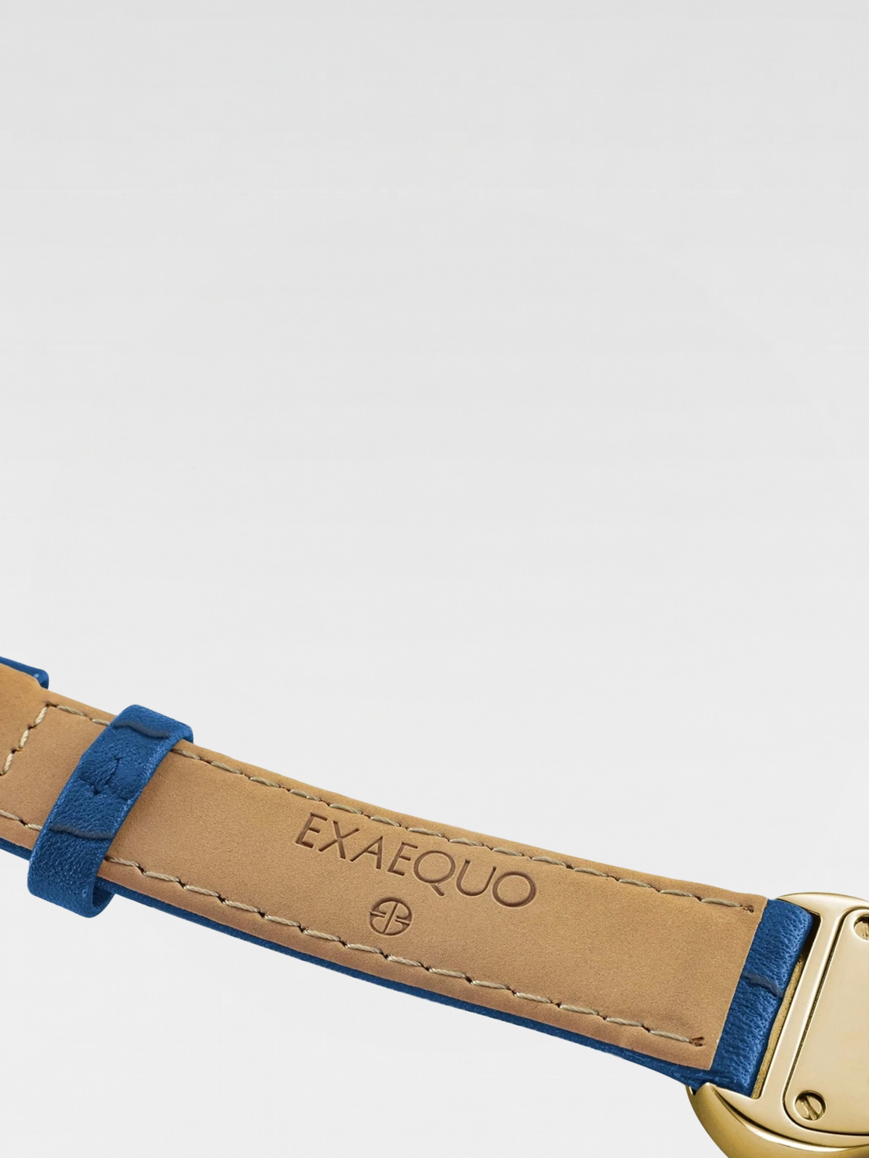 Exaequo Melting Watch Yellow Gold Blue