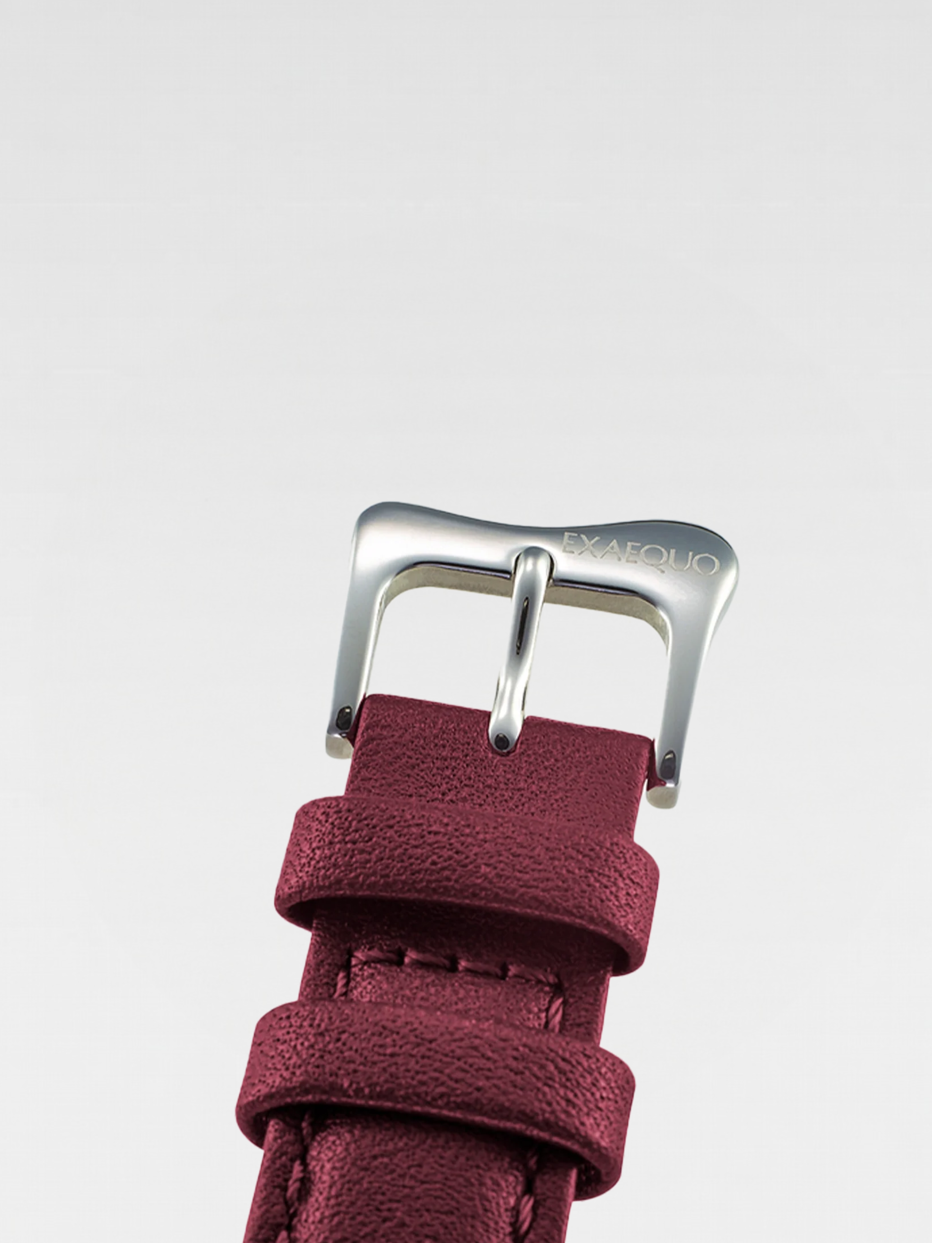 Exaequo Melting Watch Stainless Steel Burgundy