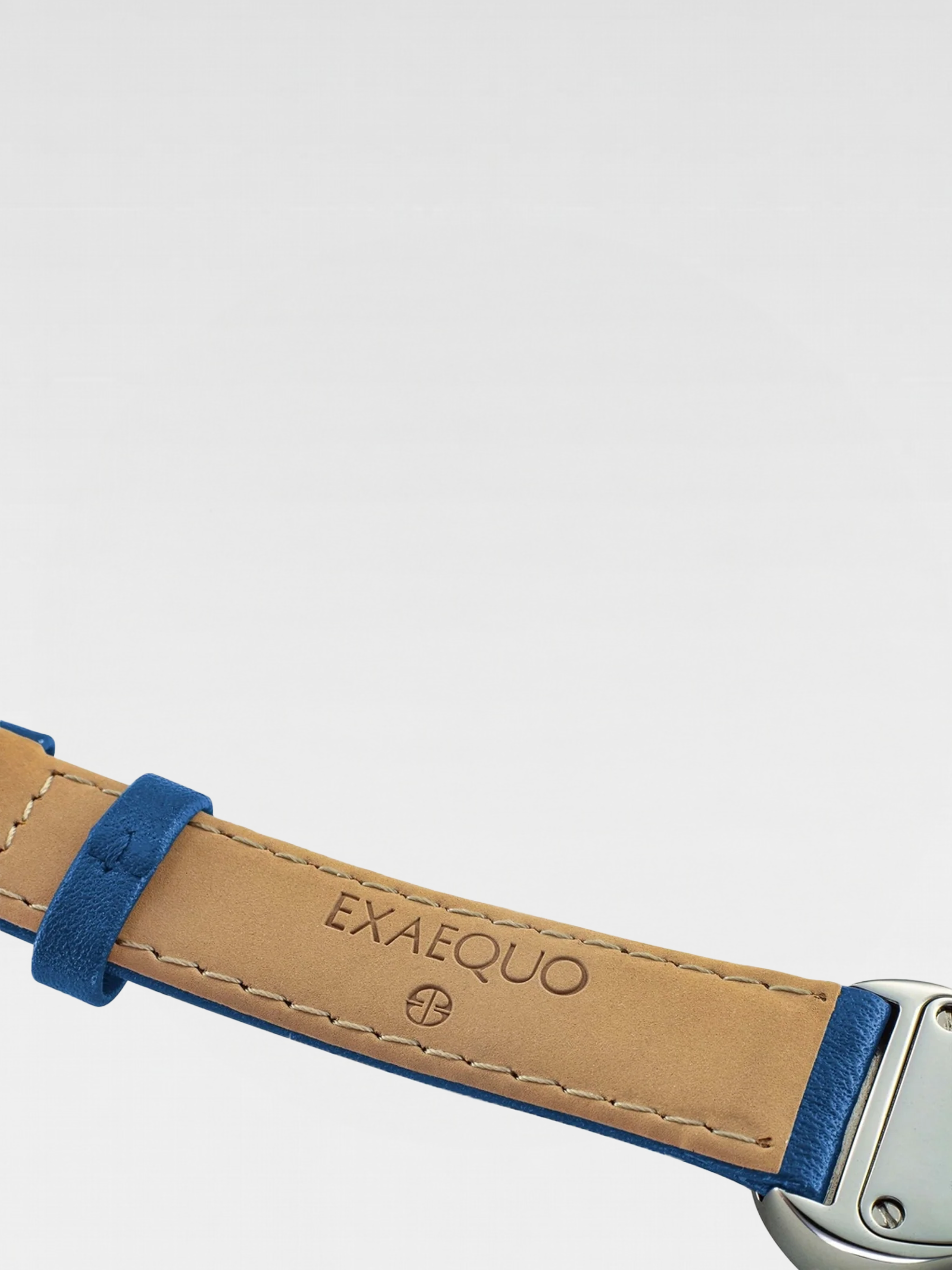Exaequo Melting Watch Stainless Steel Blue