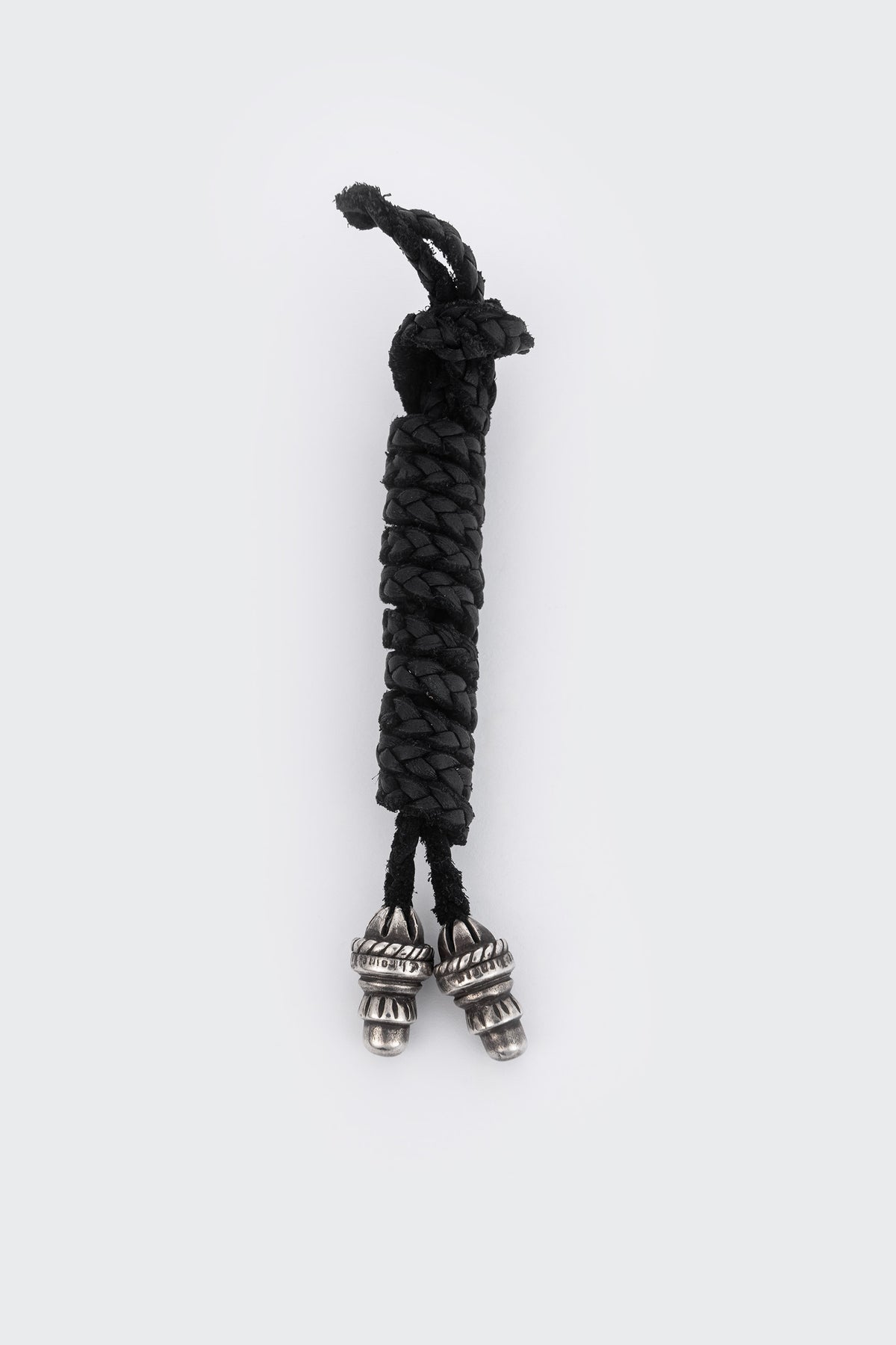 Barrel Tip Leather Braid